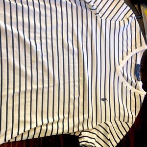 Striped polo shirt